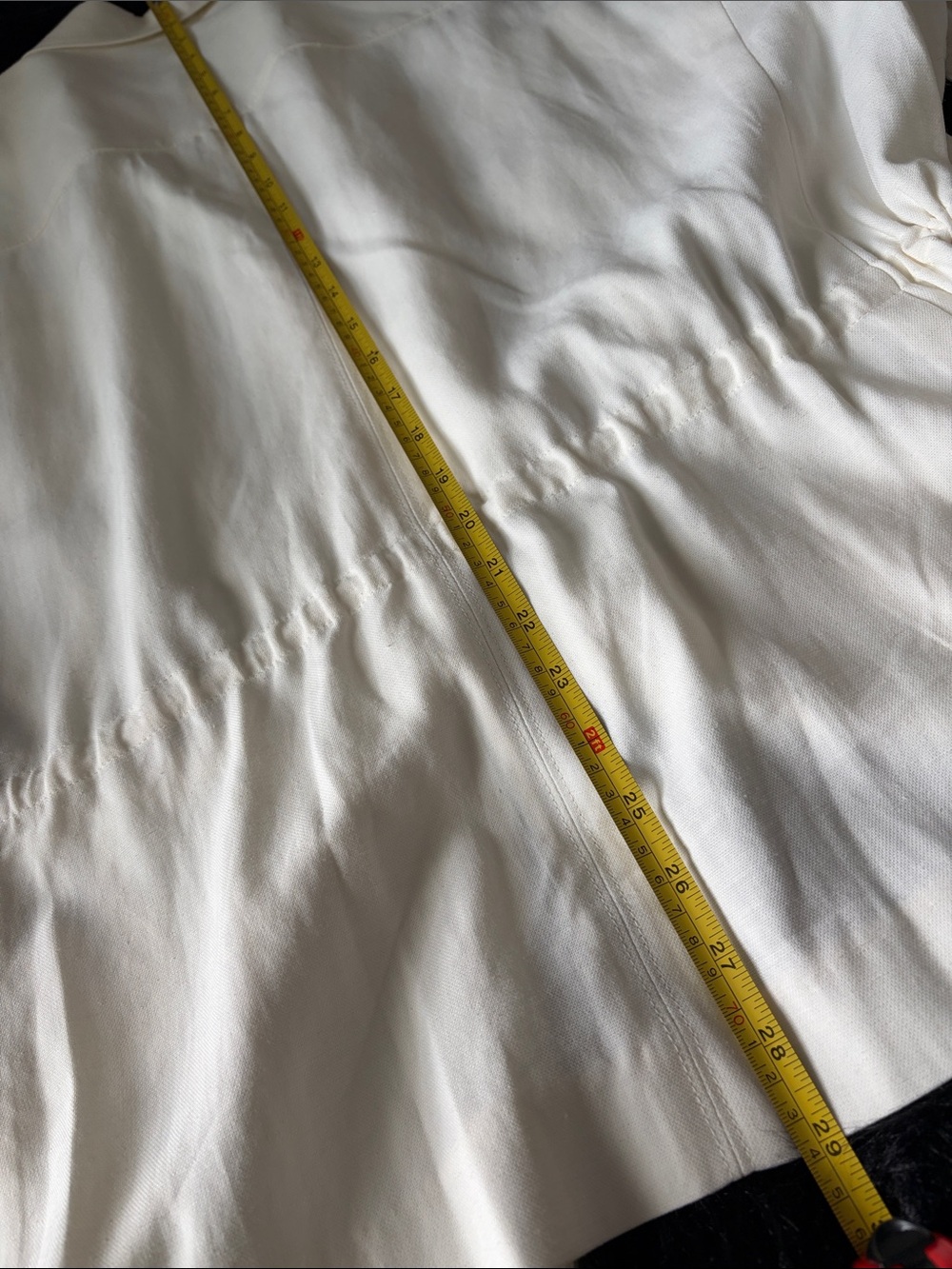 Talbots White Lightweight Drawstring Jacket - Picture 12 of 13